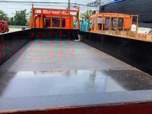 NISSAN UD FK 225แรงม้า รถบรรทุก 6ล้อ กระบะเหล็ก ปี2002