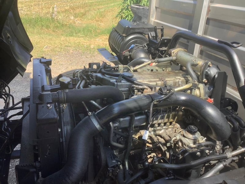 Isuzu FRR210 กระบะคอกสูง Isuzu FRR210 กระบะคอกสูง