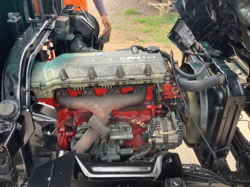 HINO FC 150แรงม้า รถบรรทุก 6ล้อ สองแถว ปี1997