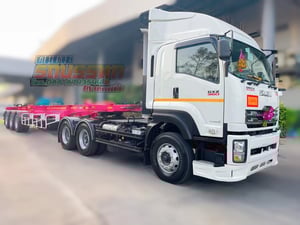 รถใหม่ป้ายแดง GXZ 349 แรงม้า 10ล้อหัวลาก ดาวน์เริ่มต้น 100,000 บาท