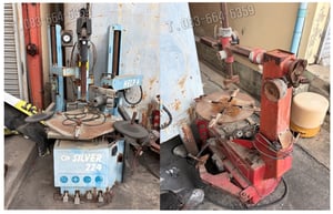 เครื่องถอดยางล้อ ใช้งานไม่ได้แล้ว มี 2ตัว เครื่องถอดยางล้อ ใช้งานไม่ได้แล้ว มี 2ตัว