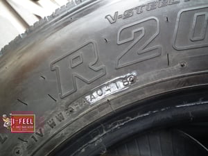 Bridgestone ยางเก่า 7.00r16 radial r200 ชุดนี้มี 5เส้น คละปีผลิต