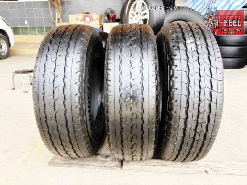  BS. Duravis ขนาด 225-75r15 มี 3เส้น r624