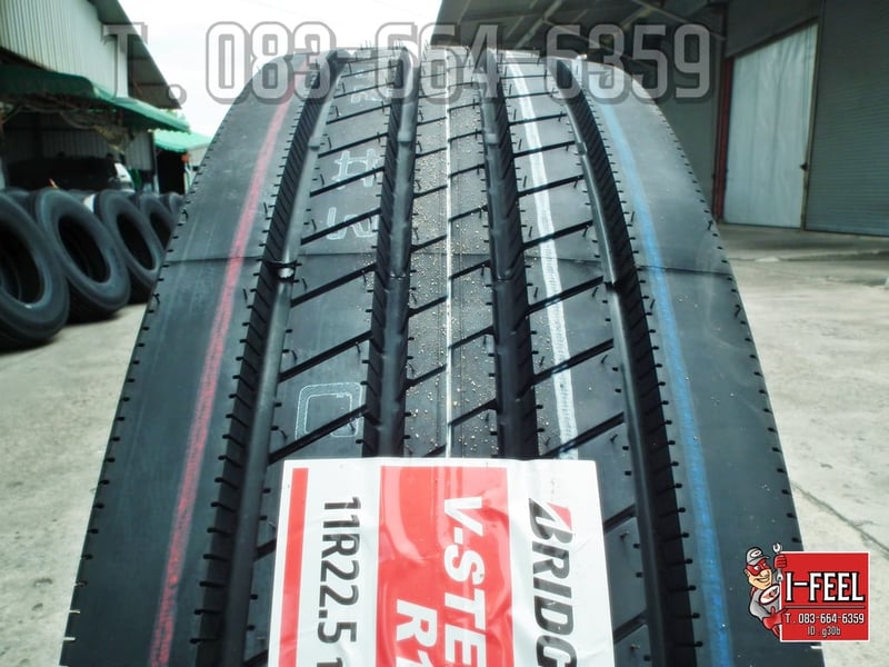 Bridgestone รุ่น R157 ขนาด 11R 22.5 Tbr ยางใหม่ เส้นละ9,450บาท