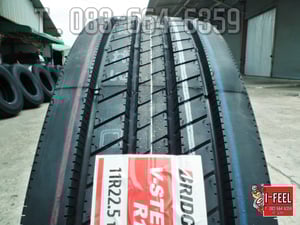 Bridgestone รุ่น R157 ขนาด 11R 22.5 Tbr ยางใหม่ เส้นละ9,450บาท