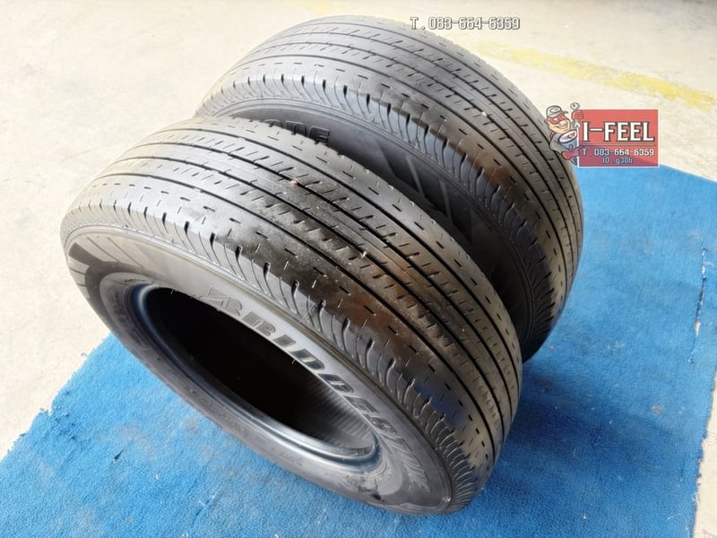 ยางรถยนต์มือ2 ใช้แล้ว  BS. Duravis ขนาด 215-70r15 มี 2เส้น