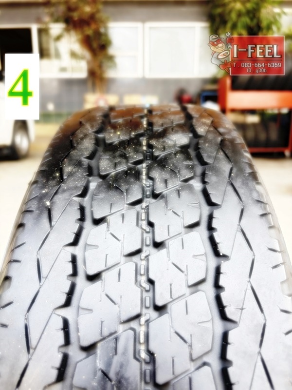 Radialใช้แล้ว มี 4เส้น 225-75r15 Bridgestone ปีผลิต 2018 r669