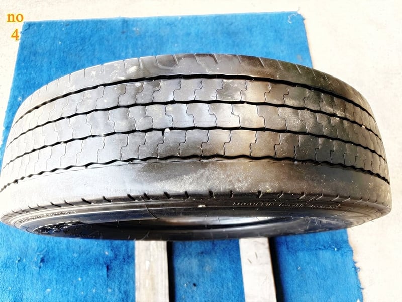 ยางเก่าใช้แล้ว michelin 205-85r16 มี 6เส้น ปีผลิต 2024
