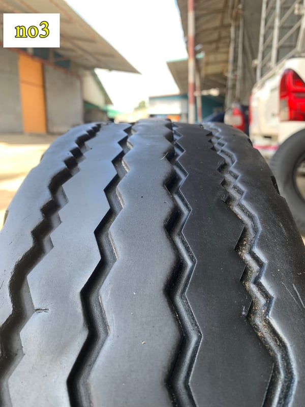 ยางเก่า บรรทุก BS 750r16 mr ผ้าใบ ในรองครบ ชุดนี้มี 4เส้น ปี2023