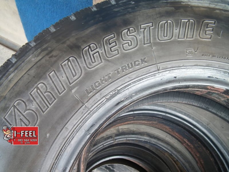 Bridgestone ยางเก่า 7.00r16 radial r200 ชุดนี้มี 5เส้น คละปีผลิต