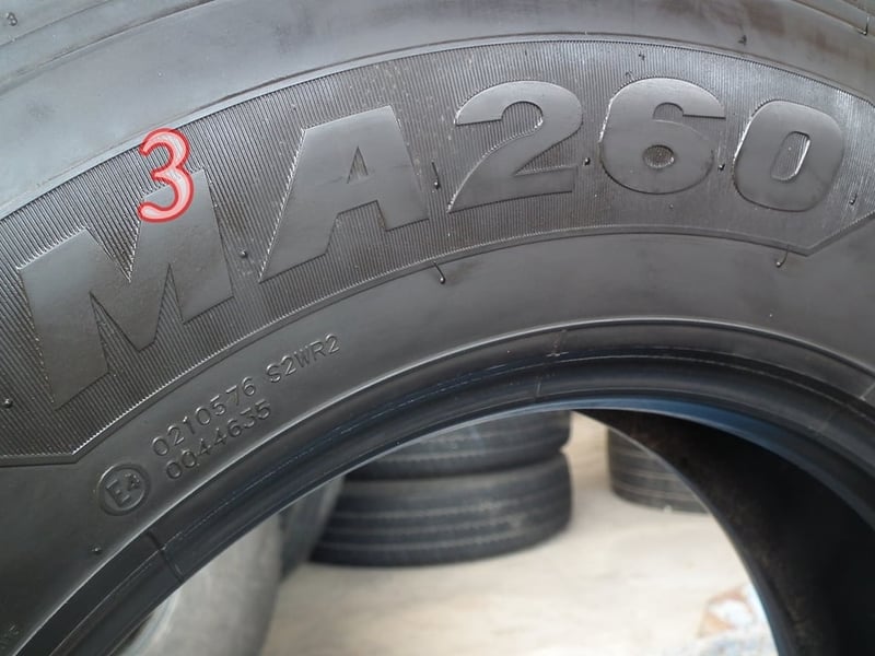 Radial ใช้แล้ว 215-75r17.5 maxxis มี 4เส้น ปี2023