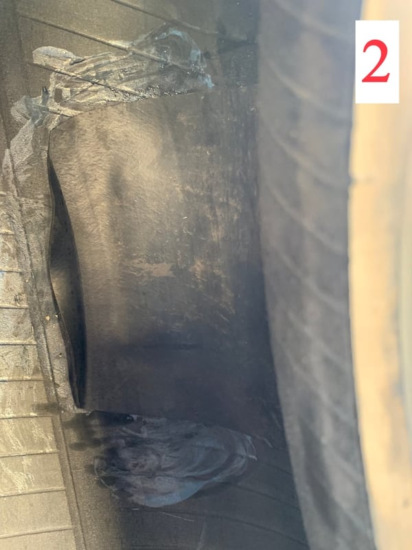 Radial พร้อมใช้ Bridgestone 8.25r16 รุ่น r156 คละปี มี 3เส้น 