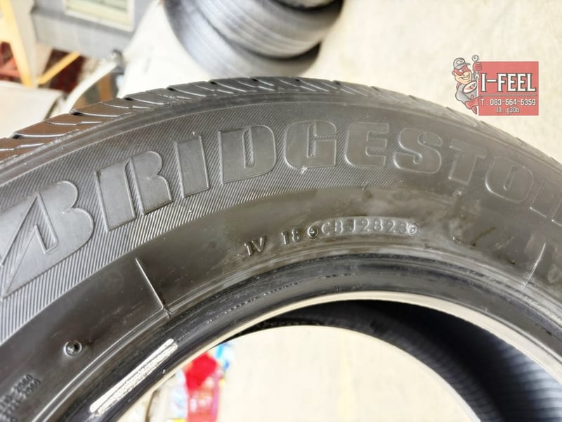 ยางรถยนต์มือ2 ใช้แล้ว  BS. Duravis ขนาด 215-70r15 มี 2เส้น