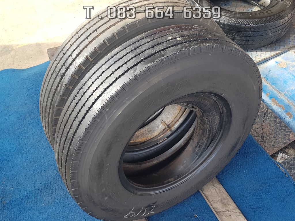 Bridgestone radial 7.00r16 r200 ชุดนี้มี 2เส้น คละปีผลิต