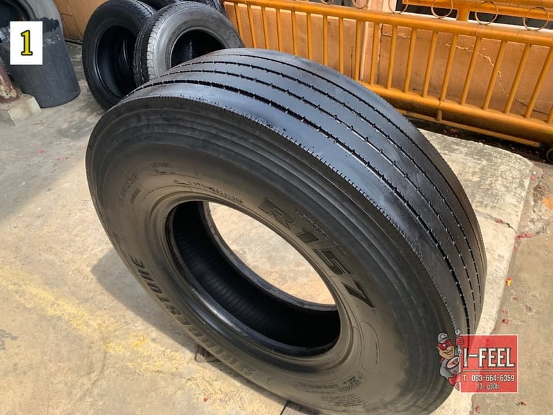 ยางมือ2 Bridgestone ขนาด 1000r20 รุ่น r157 radial tbr