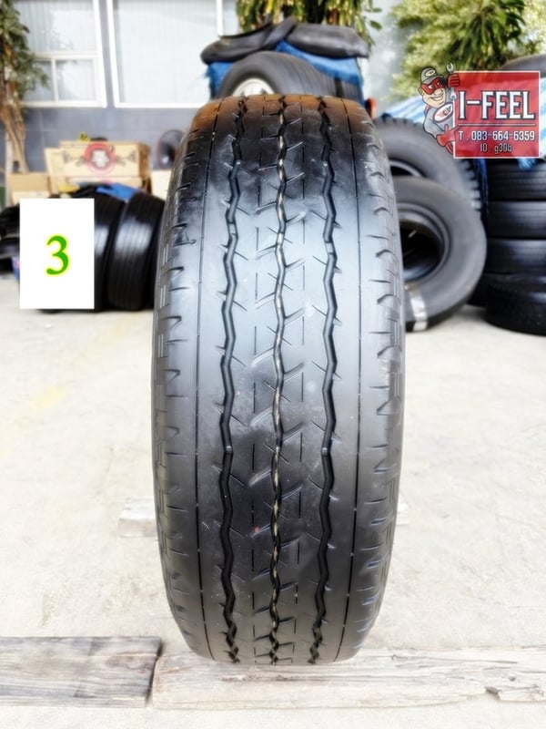  BS. Duravis ขนาด 225-75r15 มี 3เส้น r624