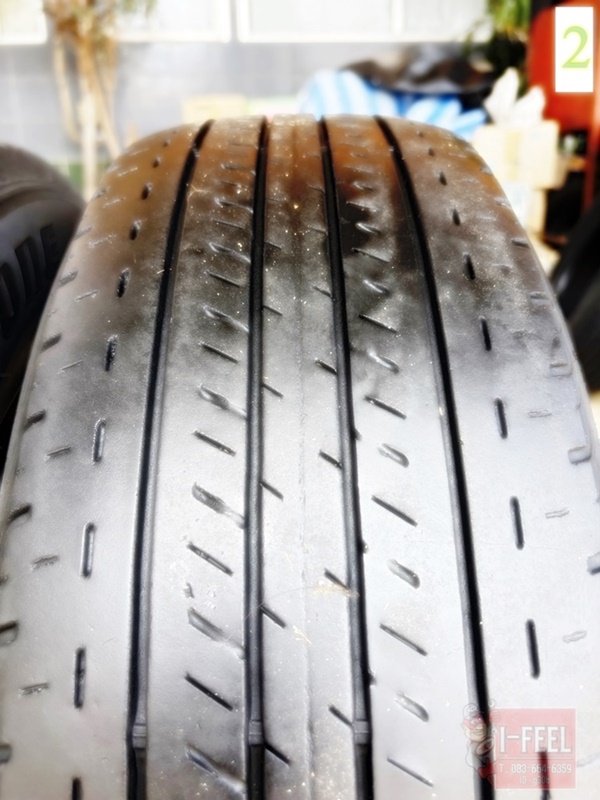ยางรถยนต์มือ2 ใช้แล้ว  BS. Duravis ขนาด 215-70r15 มี 2เส้น
