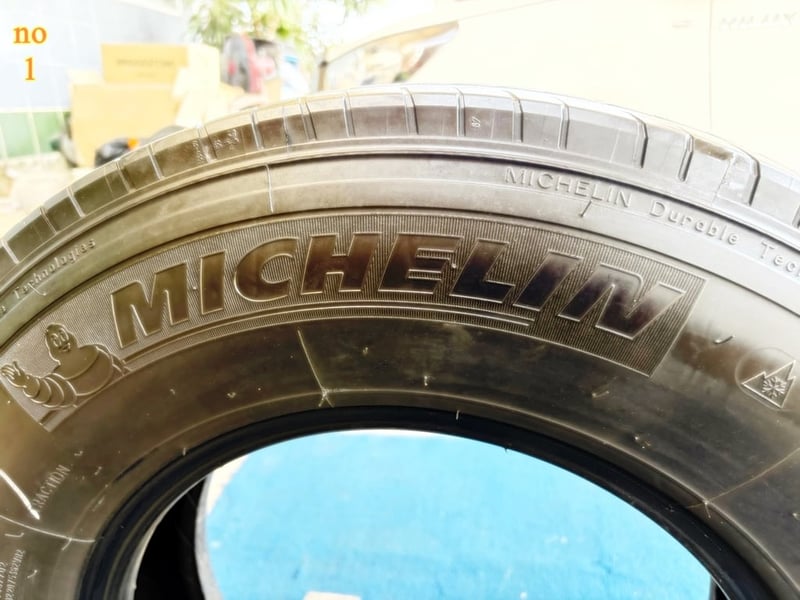 ยางเก่าใช้แล้ว michelin 205-85r16 มี 6เส้น ปีผลิต 2024
