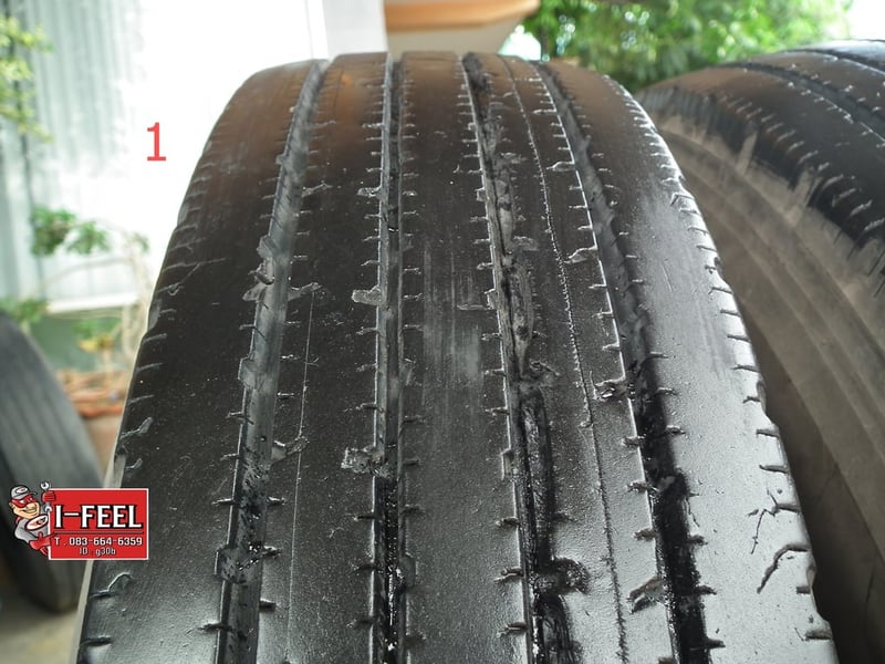 Bridgestone ยางเก่า 7.00r16 radial r200 ชุดนี้มี 5เส้น คละปีผลิต