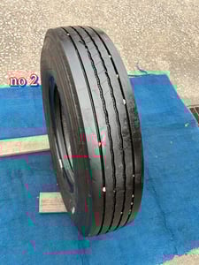 ยางเก่ารถบรรทุกใช้แล้ว bs 7.50r16 r156 มี 8เส้น ปี23 และ 24 radial 