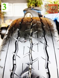  BS. Duravis ขนาด 225-75r15 มี 3เส้น r624