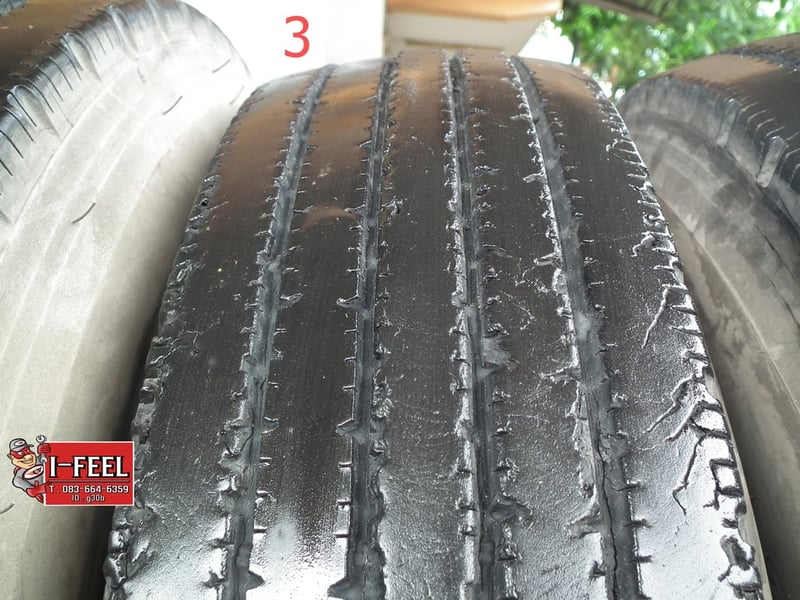 Bridgestone ยางเก่า 7.00r16 radial r200 ชุดนี้มี 5เส้น คละปีผลิต