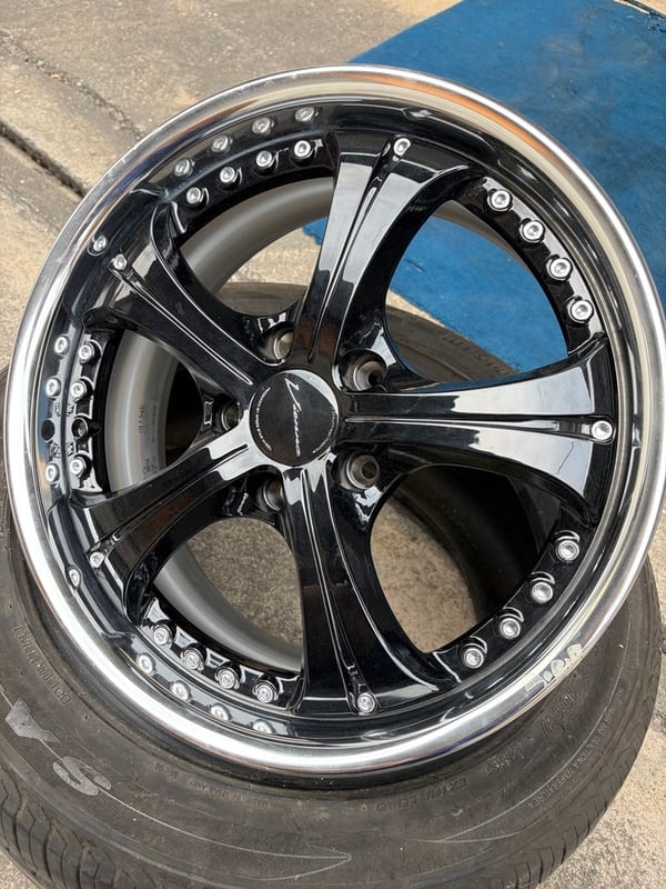 ล้อใหม่ Speed Star เก่าเก็บ ขอบ17  made in japan