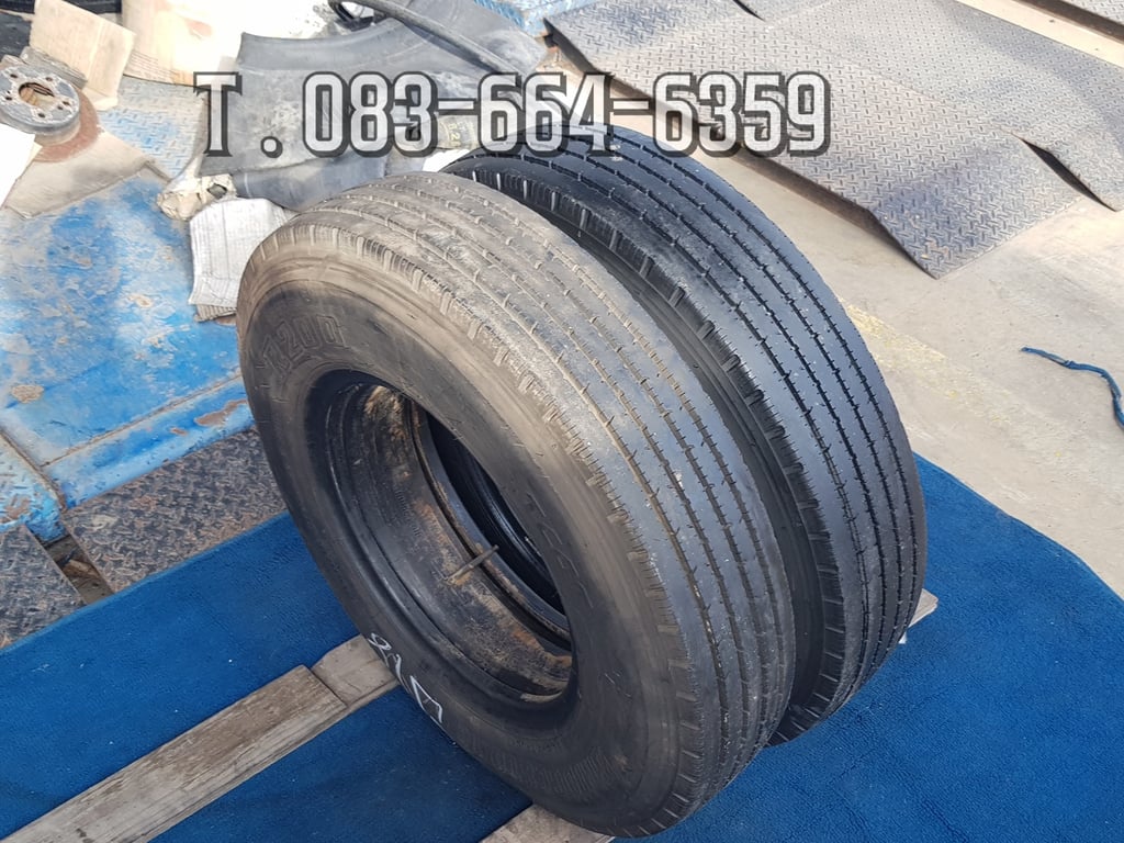 Bridgestone radial 7.00r16 r200 ชุดนี้มี 2เส้น คละปีผลิต