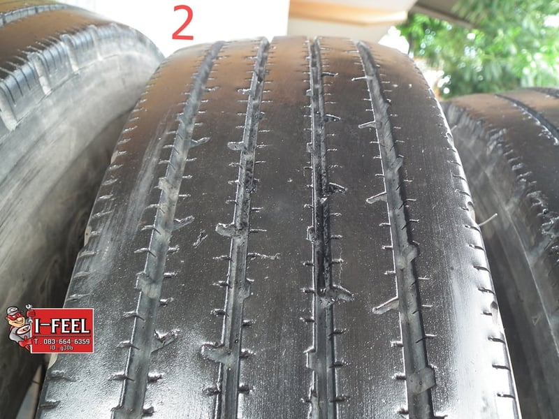 Bridgestone ยางเก่า 7.00r16 radial r200 ชุดนี้มี 5เส้น คละปีผลิต