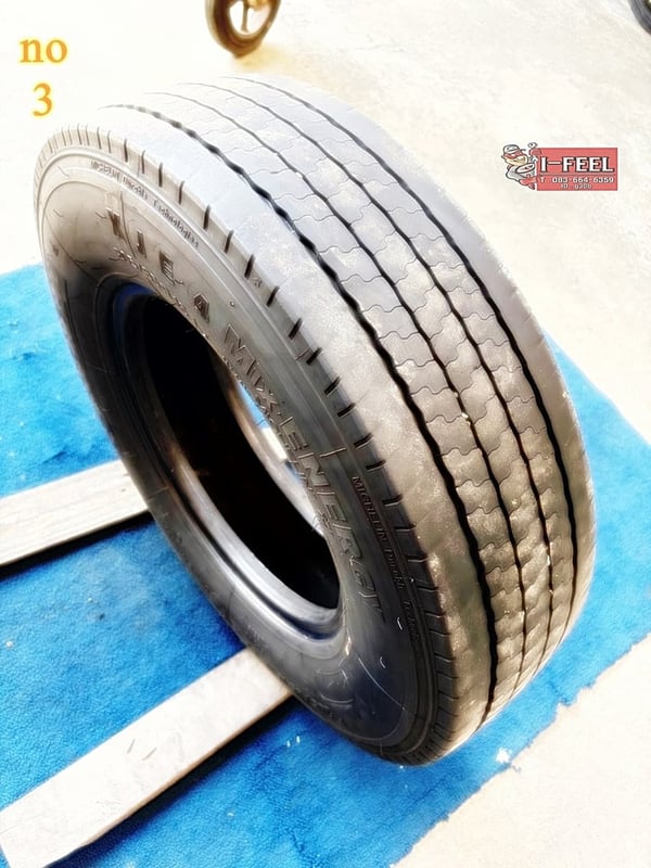 ยางเก่าใช้แล้ว michelin 205-85r16 มี 6เส้น ปีผลิต 2024