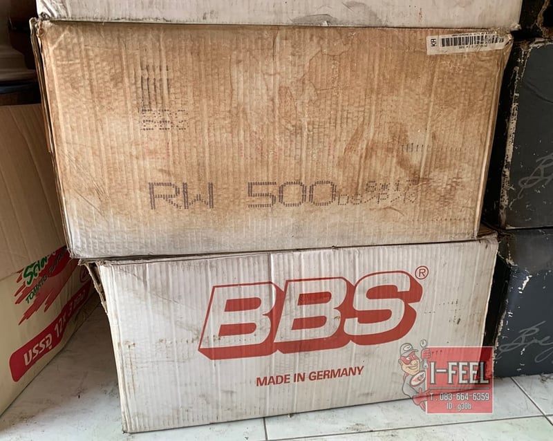 ล้อรถ ล้อมือ1 Madein Germany BBS rw500 17inch pcd 120