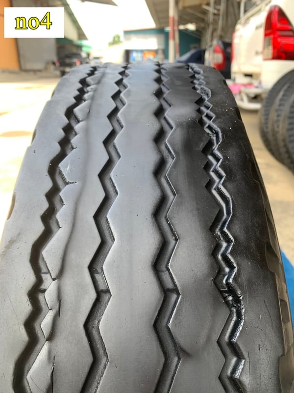 ยางเก่า บรรทุก BS 750r16 mr ผ้าใบ ในรองครบ ชุดนี้มี 4เส้น ปี2023