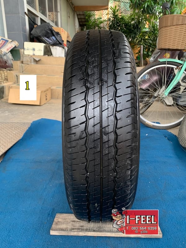 ยางเก่ามือ2 Dunlop รุ่น sp lt30a ขนาด 215-70r16 ปี2022