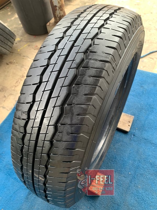 ยางเก่ามือ2 Dunlop รุ่น sp lt30a ขนาด 215-70r16 ปี2022