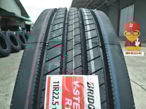 Bridgestone รุ่น R157 ขนาด 11R 22.5 Tbr ยางใหม่ เส้นละ9,450บาท
