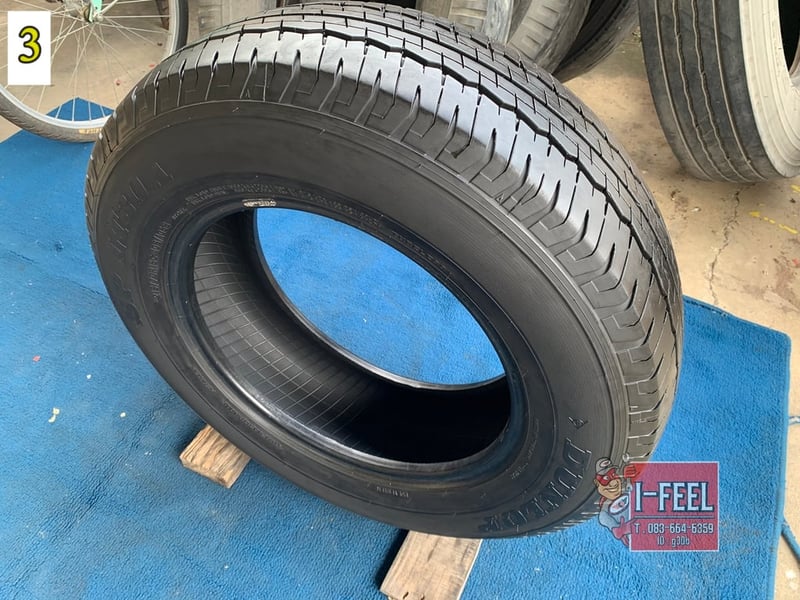 ยางเก่ามือ2 Dunlop รุ่น sp lt30a ขนาด 215-70r16 ปี2022