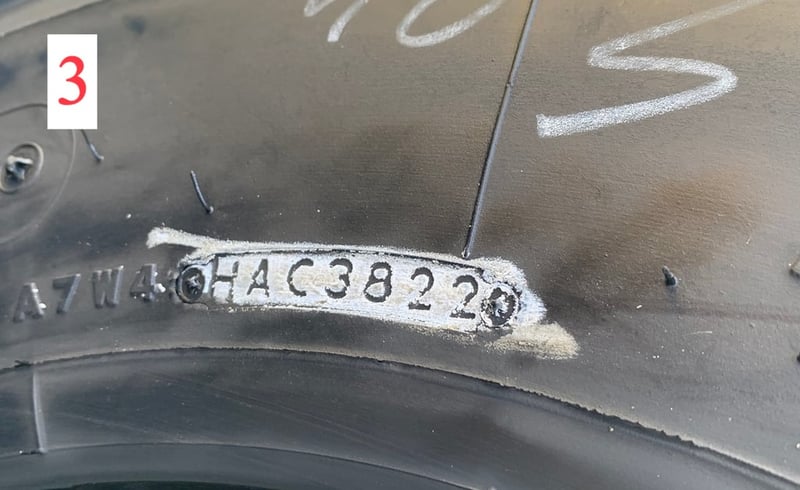 Radial พร้อมใช้ Bridgestone 8.25r16 รุ่น r156 คละปี มี 3เส้น 