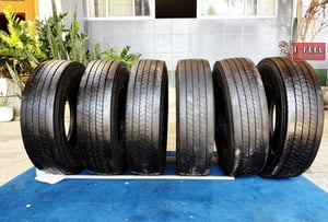 ยางเก่าใช้แล้ว michelin 205-85r16 มี 6เส้น ปีผลิต 2024