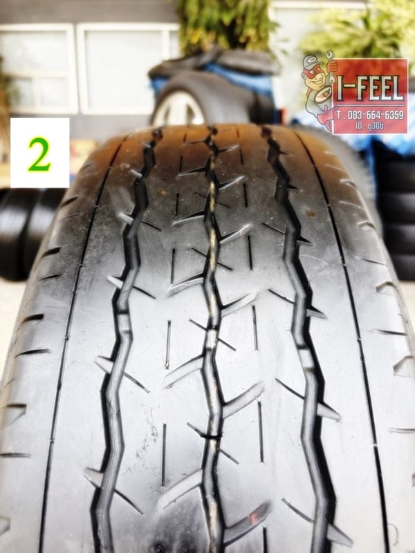  BS. Duravis ขนาด 225-75r15 มี 3เส้น r624