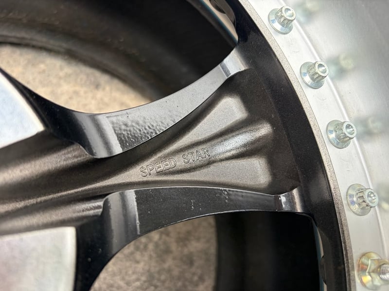 ล้อใหม่ Speed Star เก่าเก็บ ขอบ17  made in japan