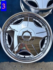 ล้อWork Euroline EVD 18 ล้อมือ1 ไม่เคยใช้งาน japan chrome