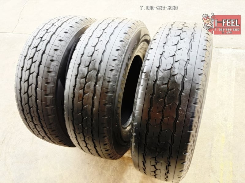  BS. Duravis ขนาด 225-75r15 มี 3เส้น r624