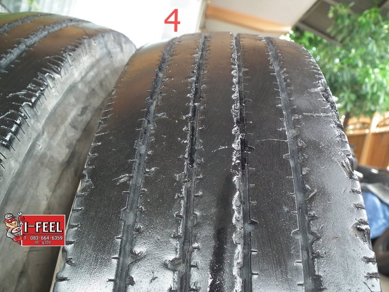 Bridgestone ยางเก่า 7.00r16 radial r200 ชุดนี้มี 5เส้น คละปีผลิต