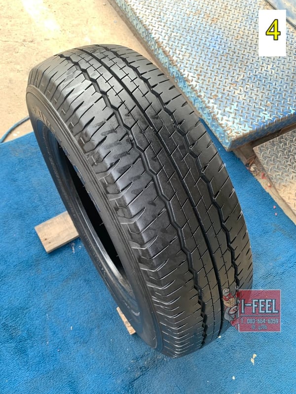 ยางเก่ามือ2 Dunlop รุ่น sp lt30a ขนาด 215-70r16 ปี2022