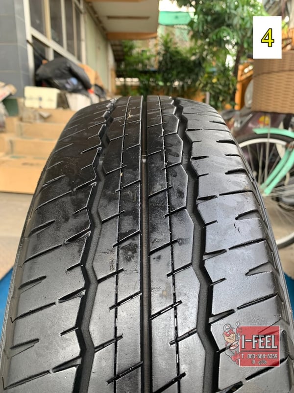 ยางเก่ามือ2 Dunlop รุ่น sp lt30a ขนาด 215-70r16 ปี2022
