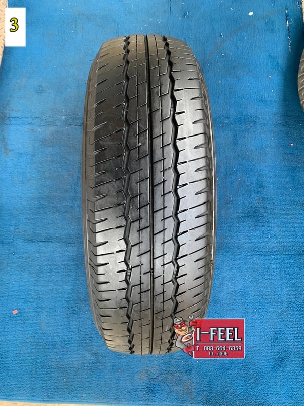 ยางเก่ามือ2 Dunlop รุ่น sp lt30a ขนาด 215-70r16 ปี2022
