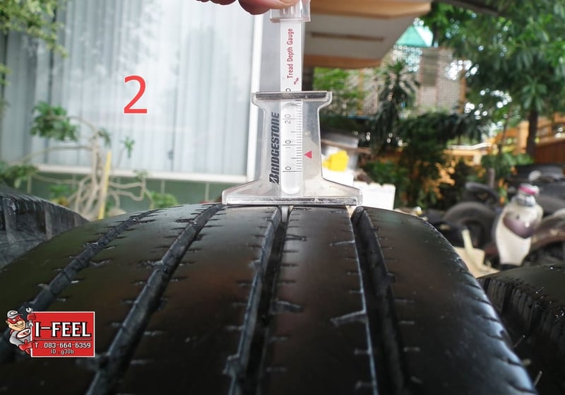 Bridgestone ยางเก่า 7.00r16 radial r200 ชุดนี้มี 5เส้น คละปีผลิต