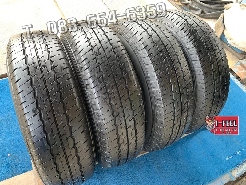 ยางเก่ามือ2 Dunlop รุ่น sp lt30a ขนาด 215-70r16 ปี2022