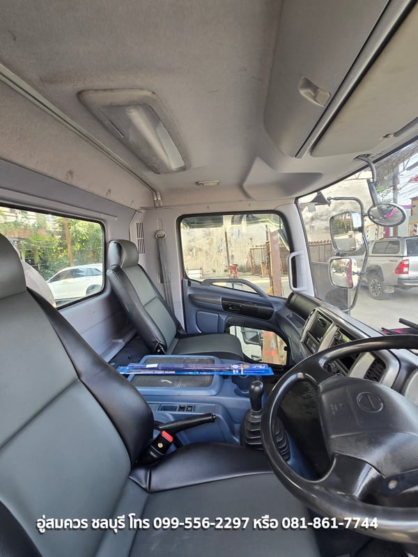 6 ล้อ ฮีโน่ เมก้า 210 แรงม้า (เก่าญี่ปุ่นจดใหม่ไทย) แทงค์สแตนเลส 6,000 ลิตร