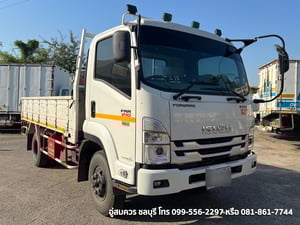 6 ล้อ อีซูซุ FRR 210 แรงม้า ปี 65 ไมล์น้อย กระบะคาร์โก้ ยาว 4.4 เมตร